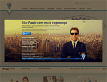 Tablet Screenshot of alfasegvigilancia.com.br